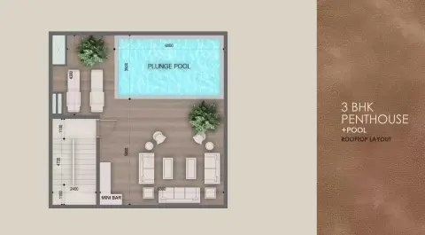 Peace Avenue floor plan, 3 Bed, 2,409 sq ft