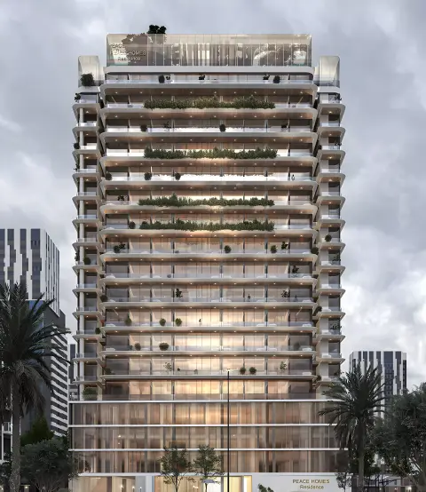 Peace Avenue by Peace Homes Group, Downtown Jebel Ali, photograph 4