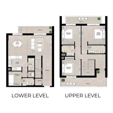 Olbia floor plan, 3 Bed, 2,175 sq ft