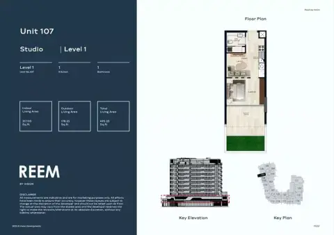 Floor plan, Studio