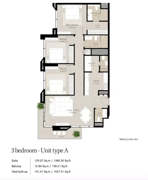 Alton floor plan, 3 Bed, 1,527 sq ft