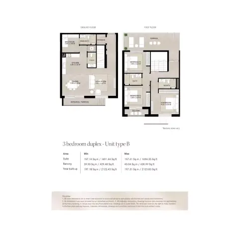 Augusta floor plan, 3 Bed, 2,123 sq ft