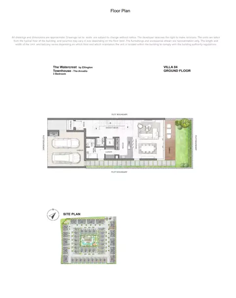The Watercrest floor plan, 3 Bed, 2,424–2,497 sq ft