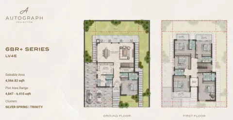 Autograph Collection floor plan, 6 Bed, 4,066–13,248 sq ft