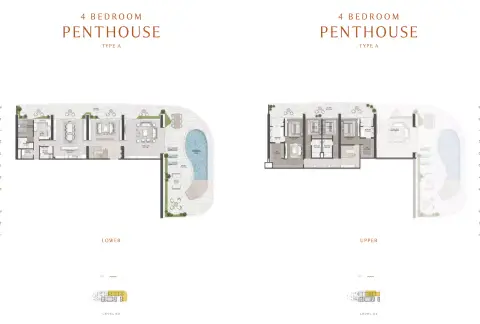The Sapphire floor plan, 4 Bed