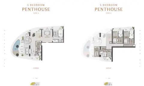 The Sapphire floor plan, 5 Bed