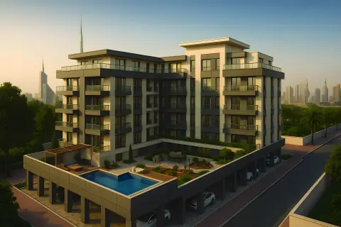 Linden Residences by BlackSoil Real Estate Development, International City Phase 2, photograph 4