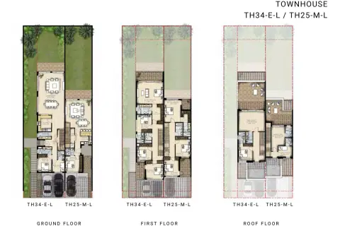 The Legends floor plan, 7 Bed