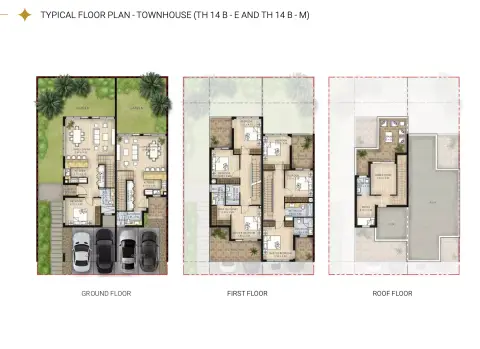 Floor plan, 3 Bed