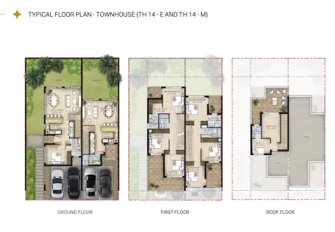 Floor plan, 4 Bed