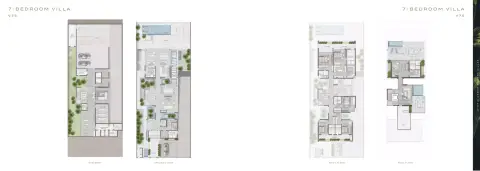 Utopia floor plan, 7 Bed, 18,007 sq ft