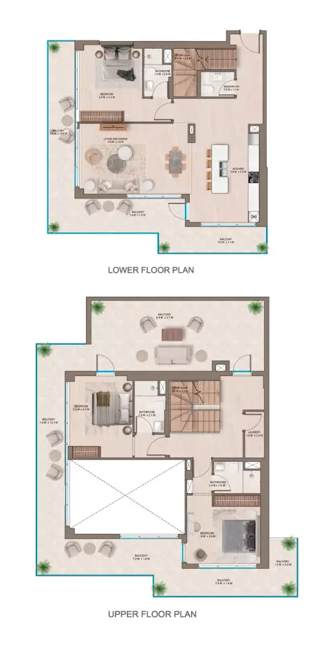 Floor plan, 3 Bed