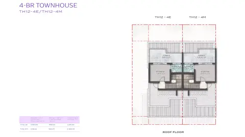 Violet Damac Hills 2 floor plan, 4 Bed, 224 sq ft
