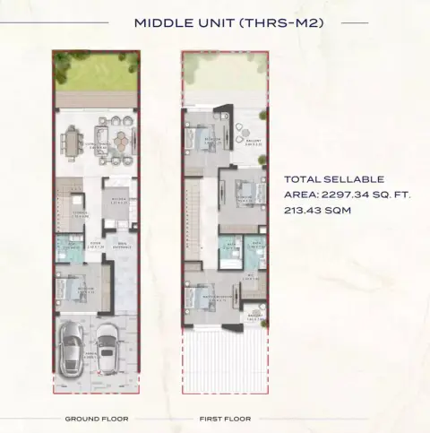 Floor plan, 4 Bed