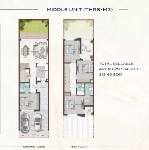 Floor plan, 4 Bed
