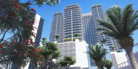 Golf Views Seven City JLT, Jumeirah Lake Towers, Dubai
