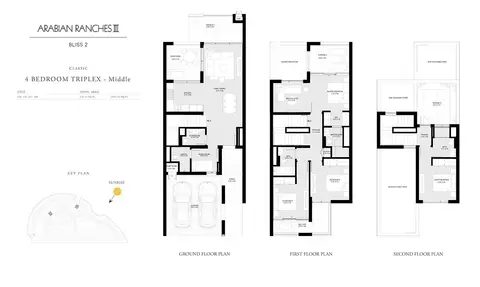 Floor plan, 4 Bed
