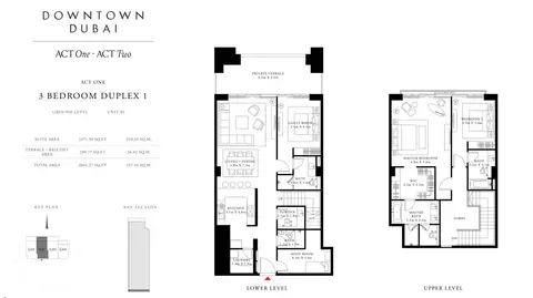 Floor plan, 3 Bed