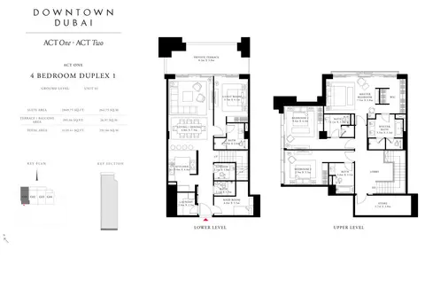 Floor plan, 4 Bed