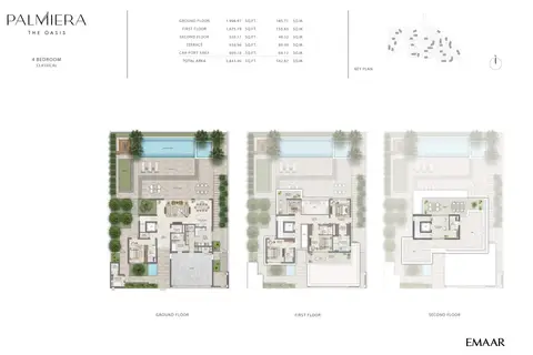 Floor plan, 4 Bed