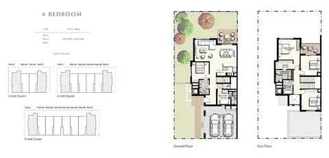 Floor plan, 4 Bed