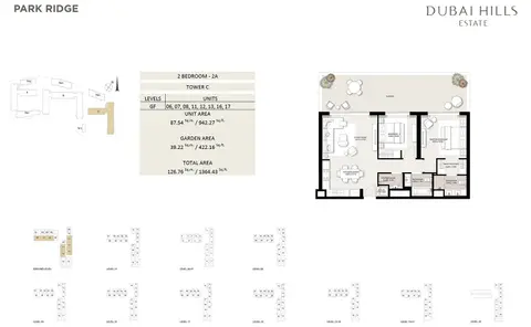 Floor plan, 2 Bed