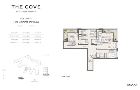 Floor plan, 4 Bed
