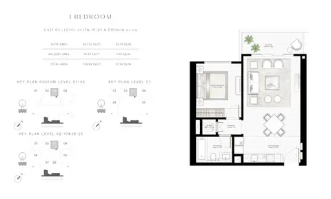 Floor plan, 2 Bed