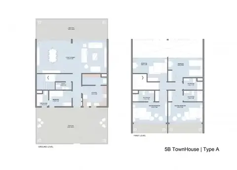 Floor plan, 5 Bed