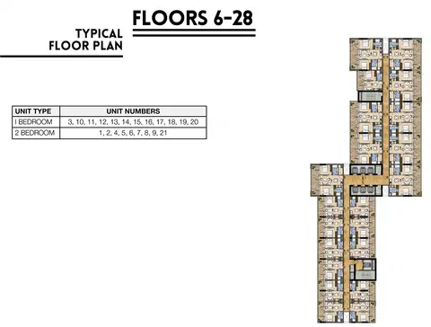 Floor plan, 2 Bed