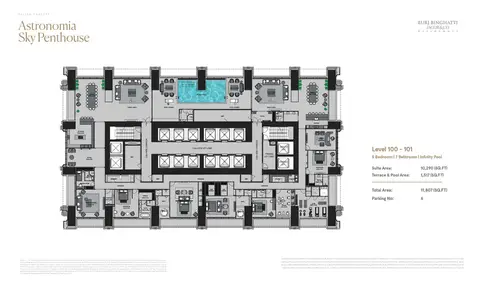 Floor plan, 5 Bed