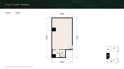 Floor plan, Office Space