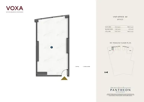 Floor plan, Office Space