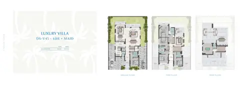 Floor plan, 6 Bed