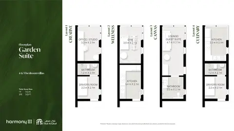 Floor plan, Villa