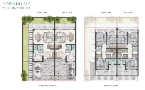 Floor plan, 4 Bed