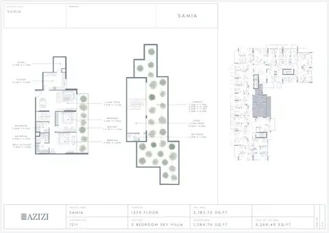Floor plan, 2 Bed