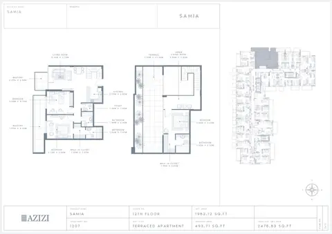 Floor plan, 3 Bed