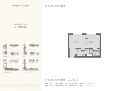 Floor plan, Studio