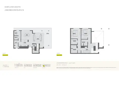 Floor plan, 2 Bed