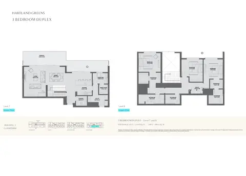 Floor plan, 3 Bed