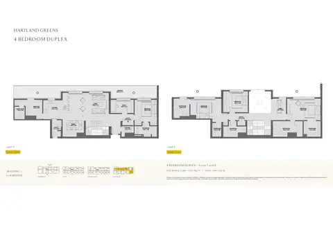 Floor plan, 4 Bed