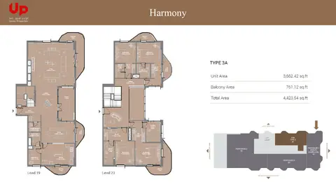 Floor plan, 4 Bed