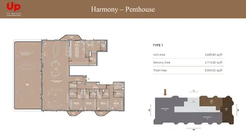 Floor plan, 4 Bed