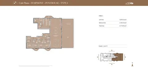 Floor plan, 3 Bed