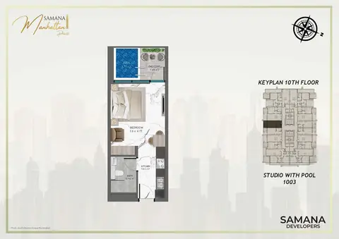 Floor plan, Studio