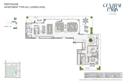 Floor plan, 4 Bed