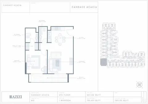 Floor plan, 6 Bed