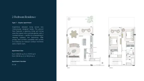 Floor plan, 2 Bed