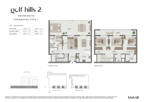 Floor plan, 3 Bed